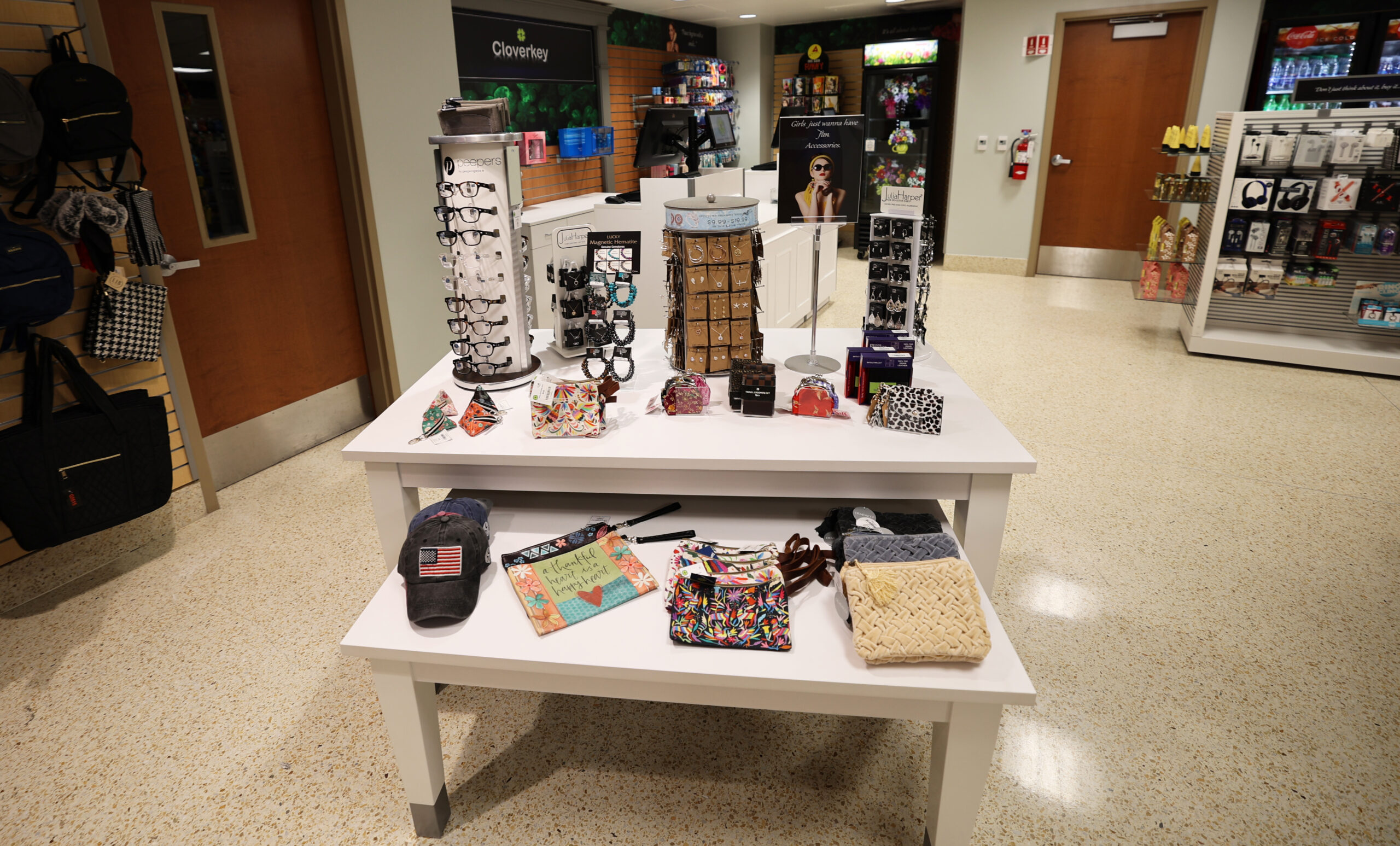 Additional photo of the Hospitals of Providence, Memorial Campus gift shop merchandise from different angle