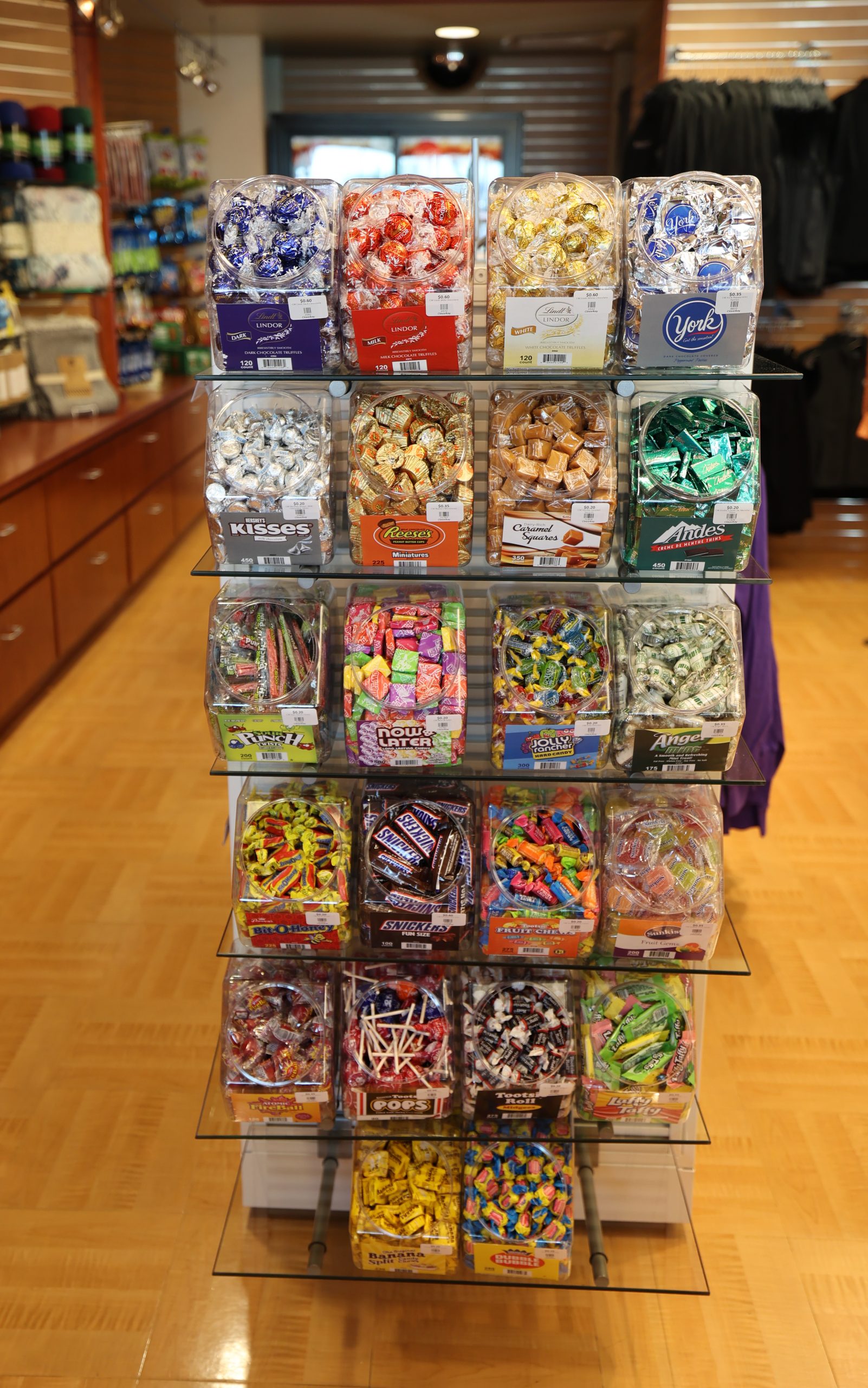 Impulse buy candy at the Cloverkey gift shop in Delnor Community Hospital