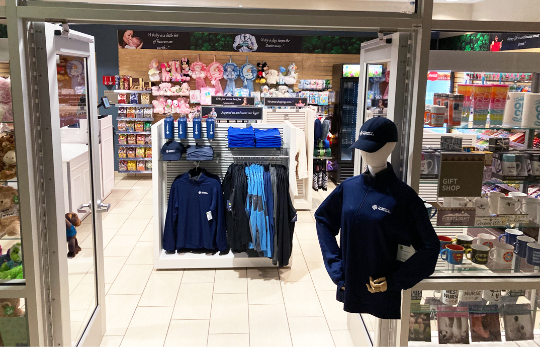Entrance to the Cloverkey gift shop at The Hospitals of Providence - Transmountain Campus