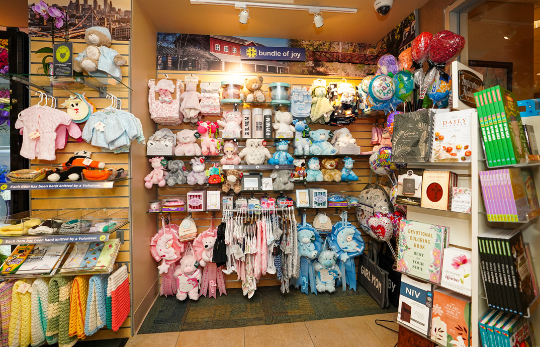 Cloverkey gift shop at Doylestown Hospital