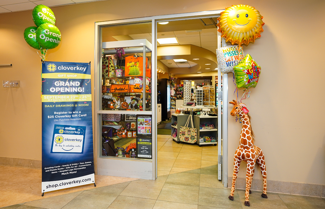Cloverkey gift shop at Doylestown Hospital