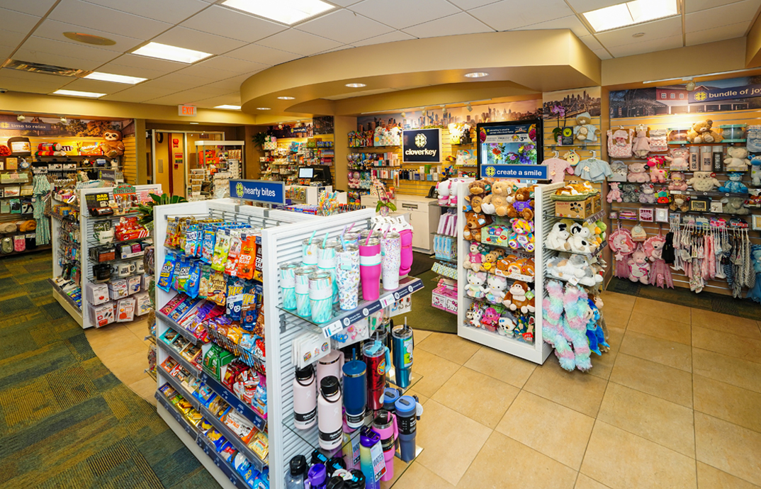 Cloverkey gift shop at Doylestown Hospital