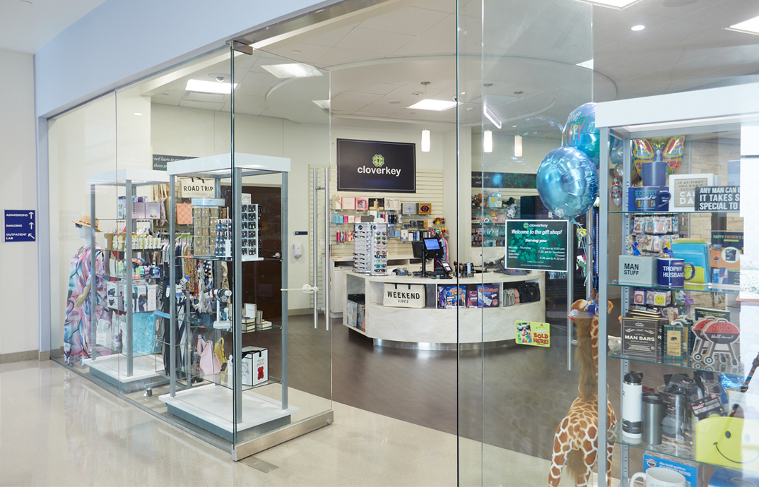 Get well gifts at the Cloverkey gift shop at Texas Health Huguley Hospital