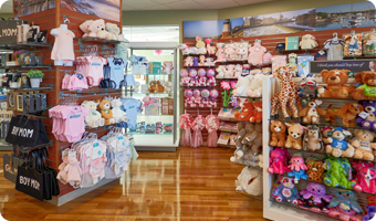 The Cloverkey gift shop at Women & Infants Hospital