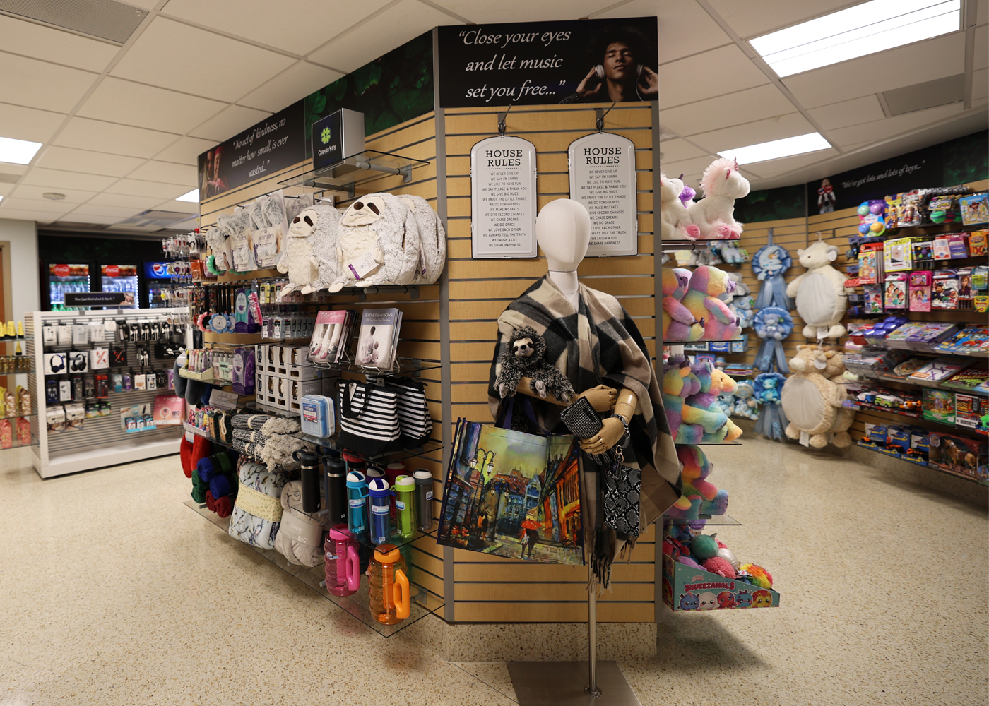 The Cloverkey gift shop at The Hospitals of Providence, Memorial Campus