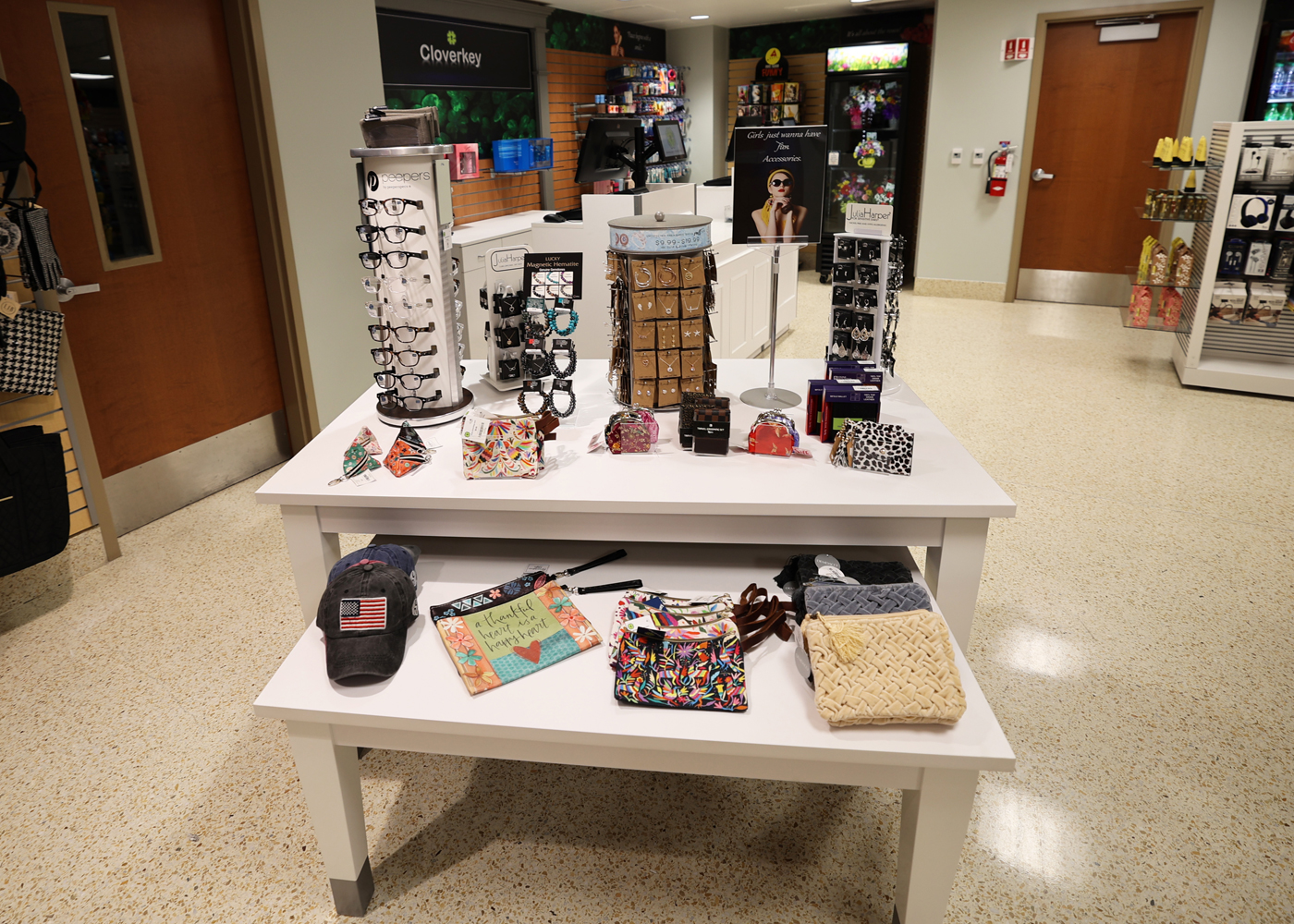 The Cloverkey gift shop at The Hospitals of Providence, Memorial Campus